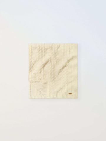 Knit Blanket - Cream
