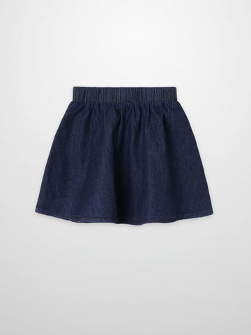 Circle Skirt- Dark Denim