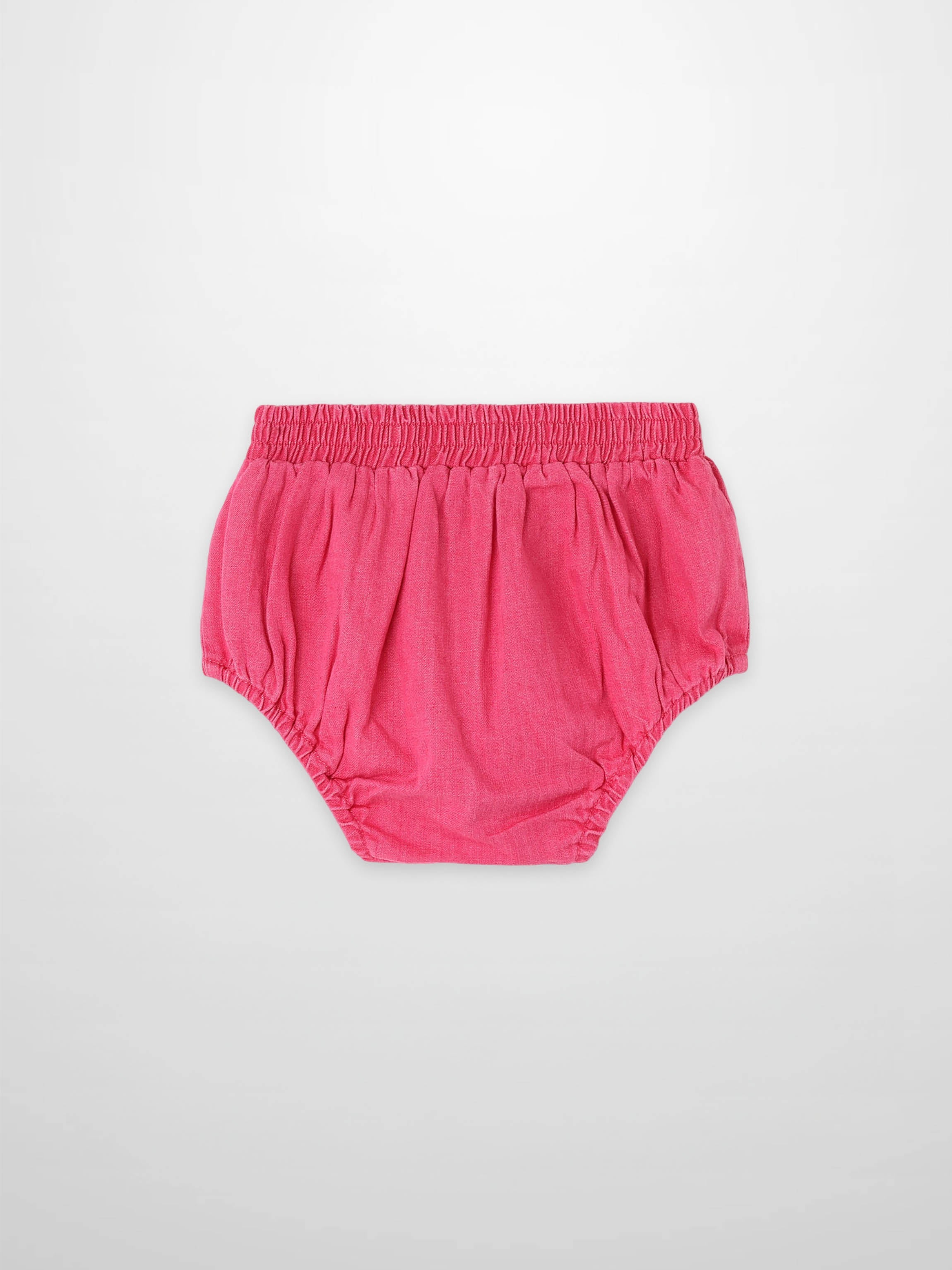 Paneled Bloomers - Pink Denim