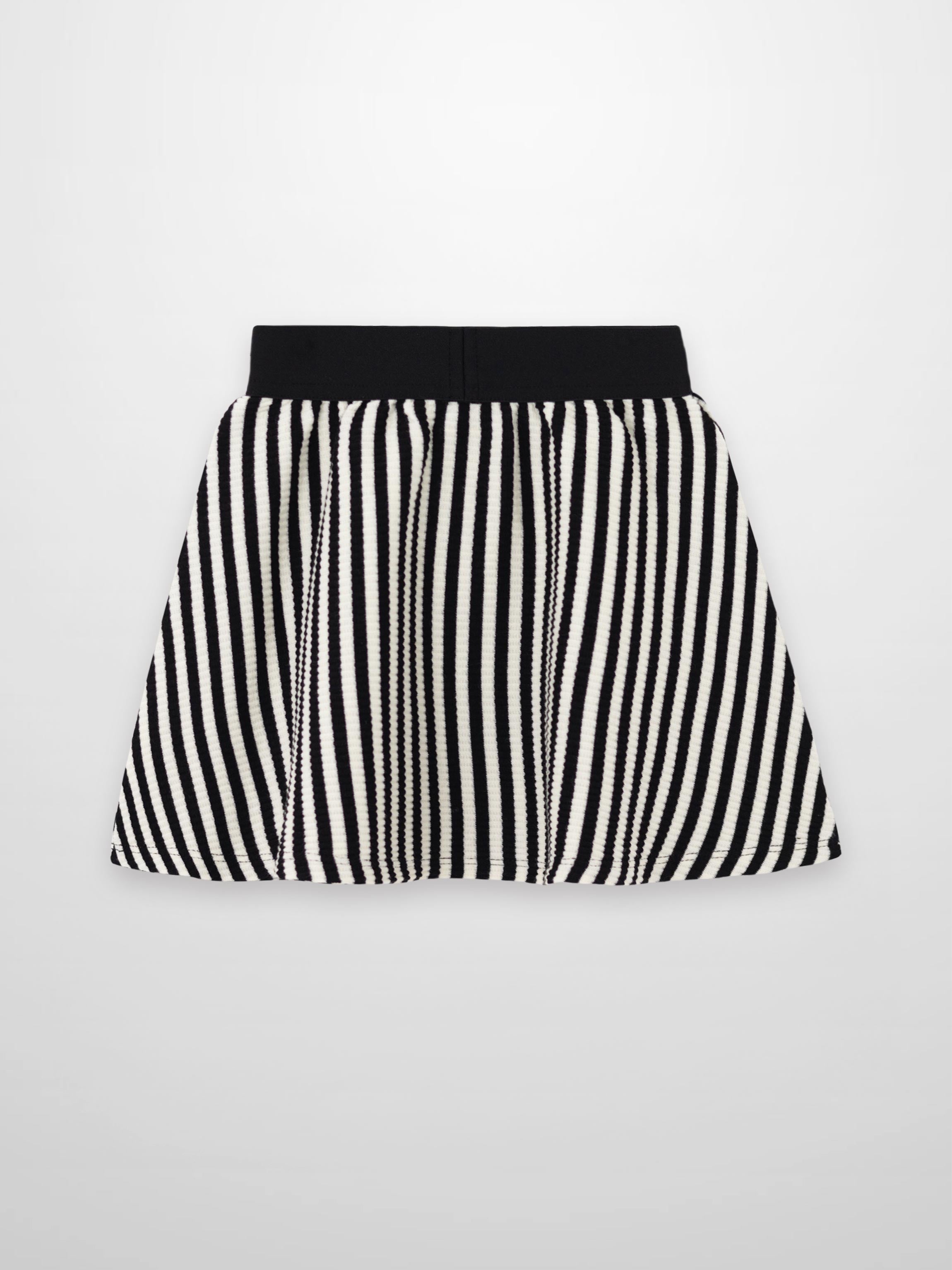 Striped Skirt - Black & White