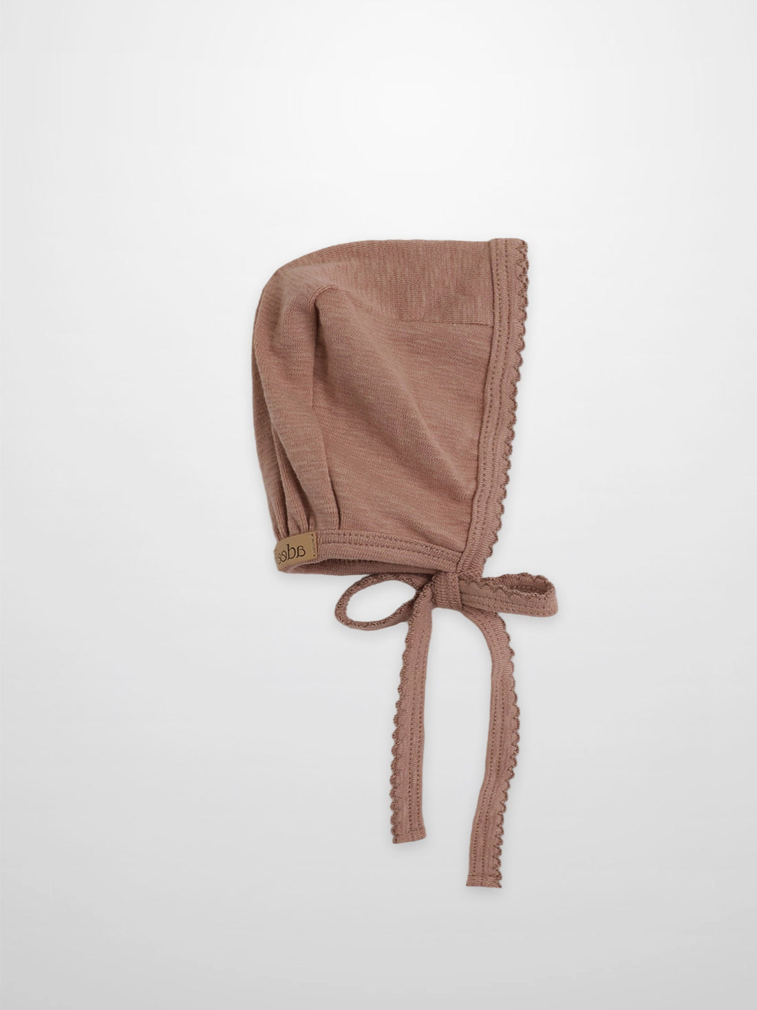 Pink Scalloped Bonnet