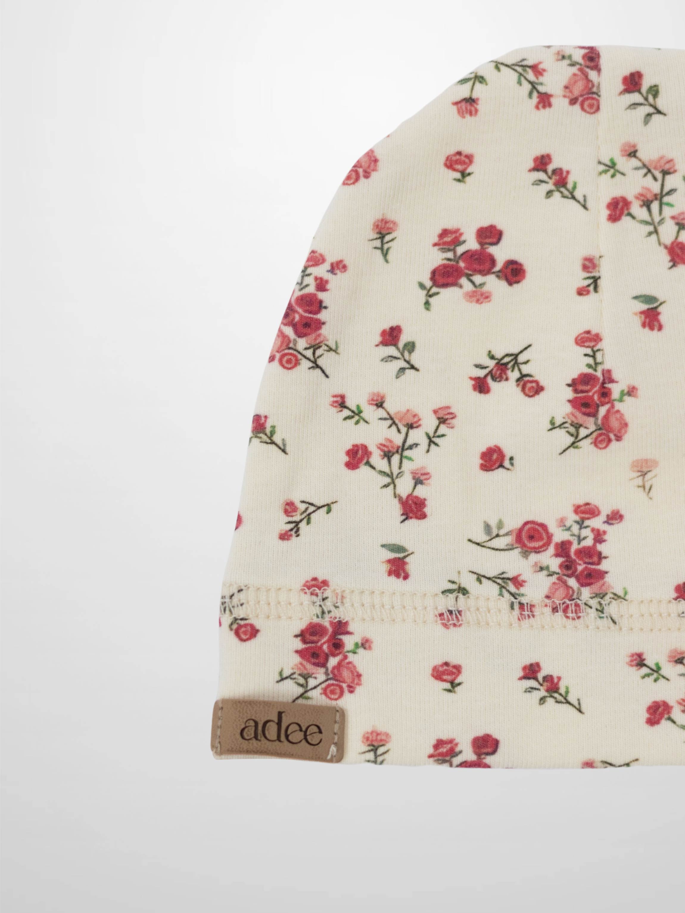 Winter Roses Beanie