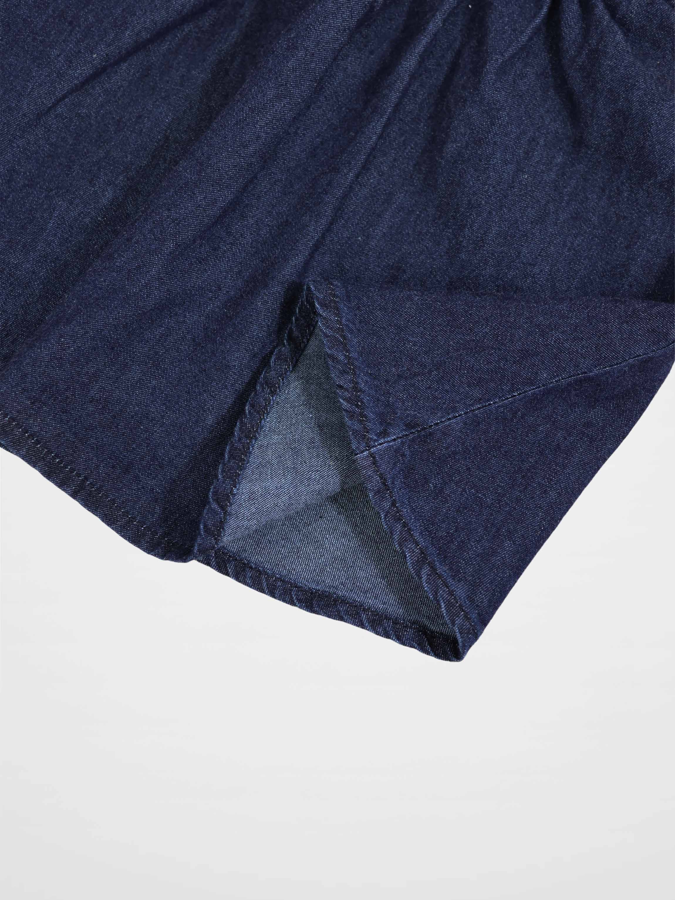 Circle Skirt- Dark Denim