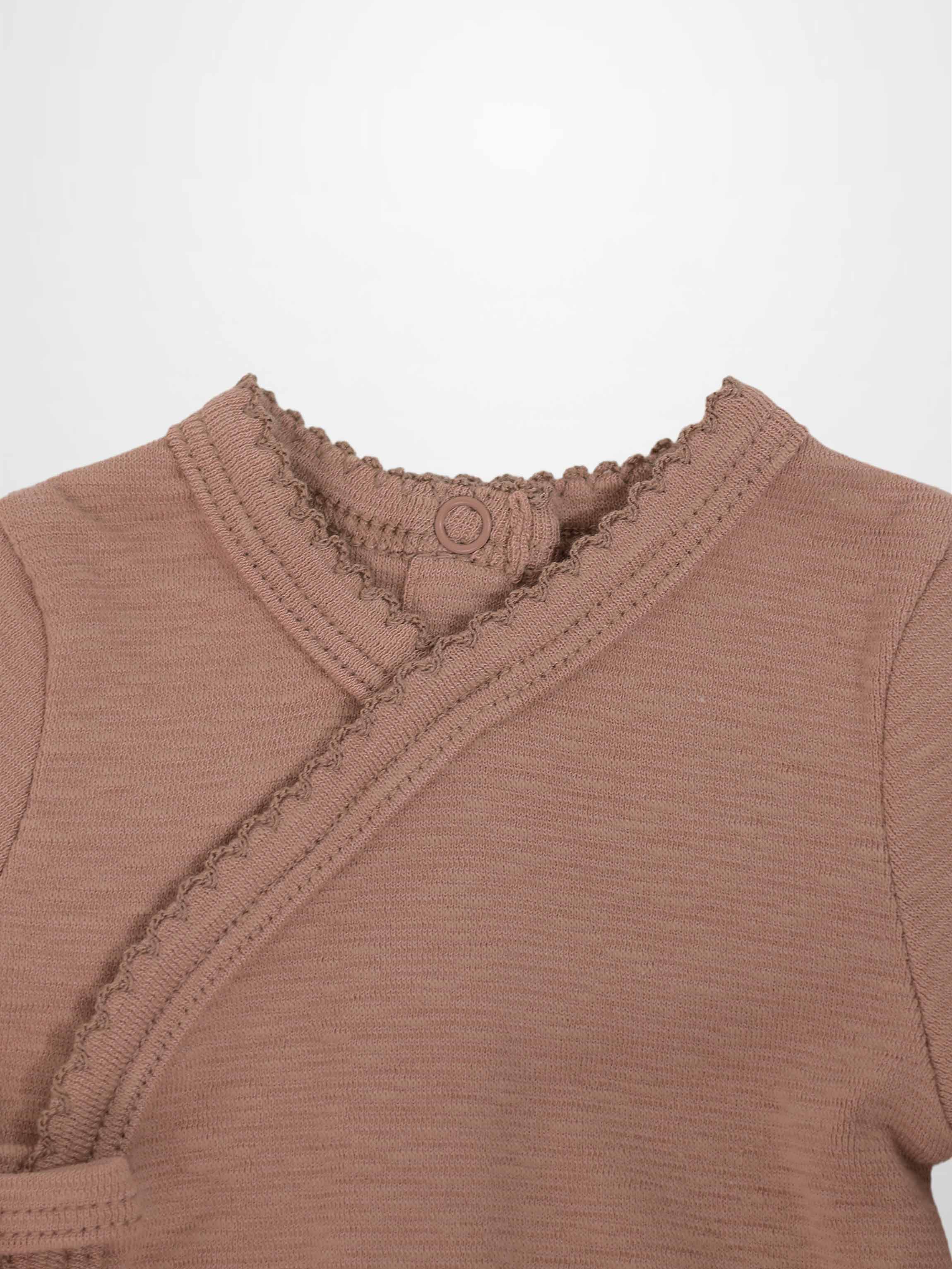 Pink Scalloped Stretchy