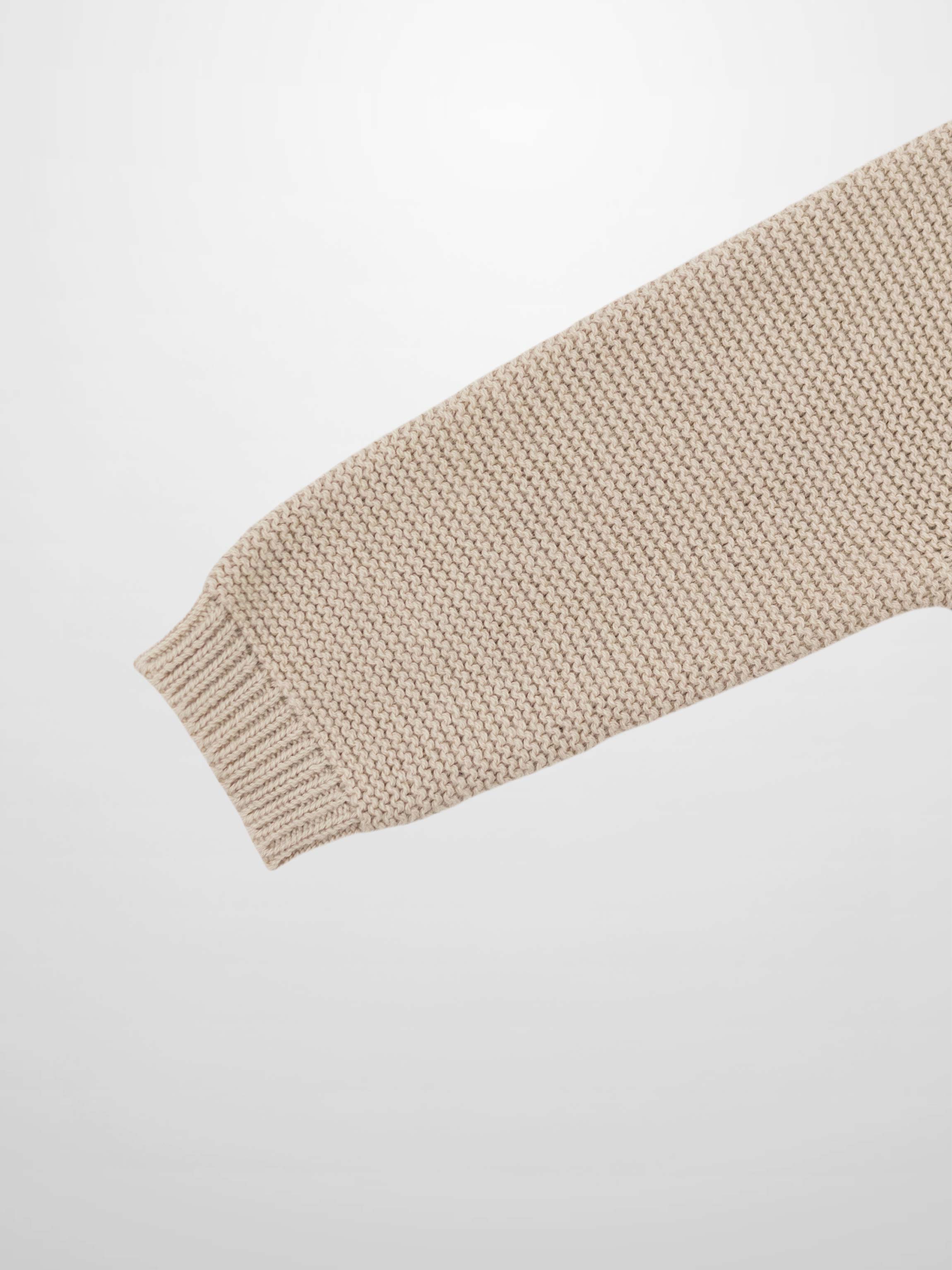 Knit Cardigan - Tan