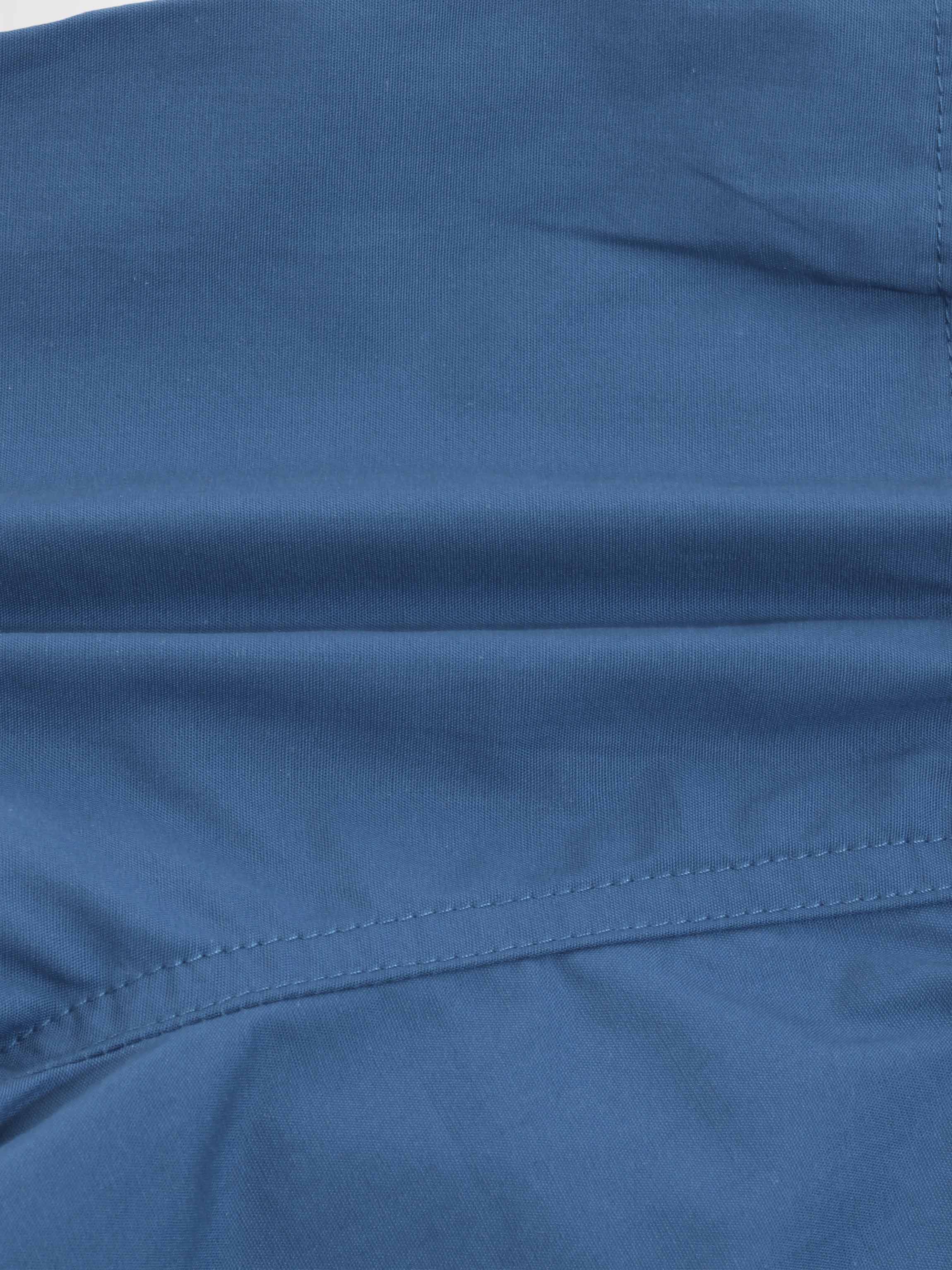 Blue Cotton Shorts