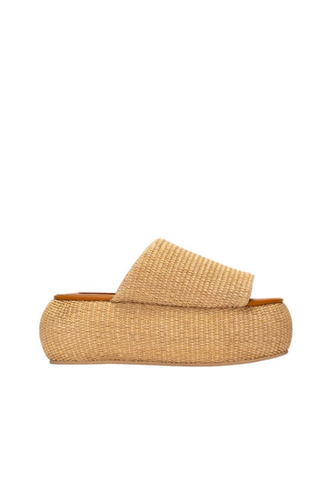Raffia Cloudy Platform - Natural