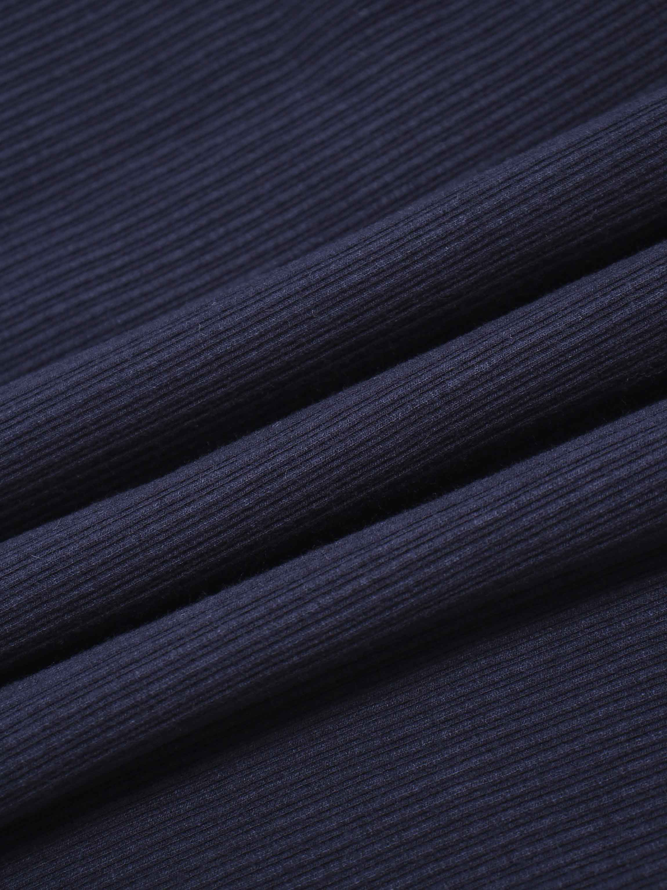 Plush Fur Blanket-Navy