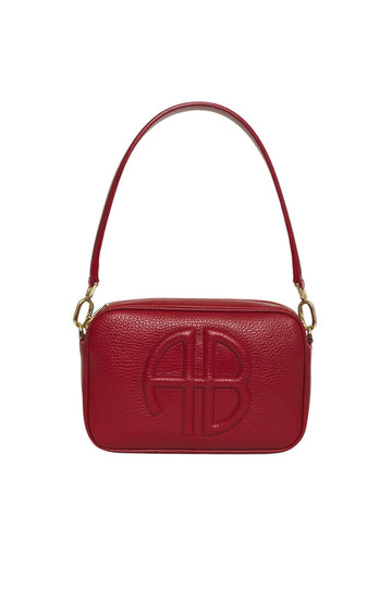 Lili Bag - Red Pebbled
