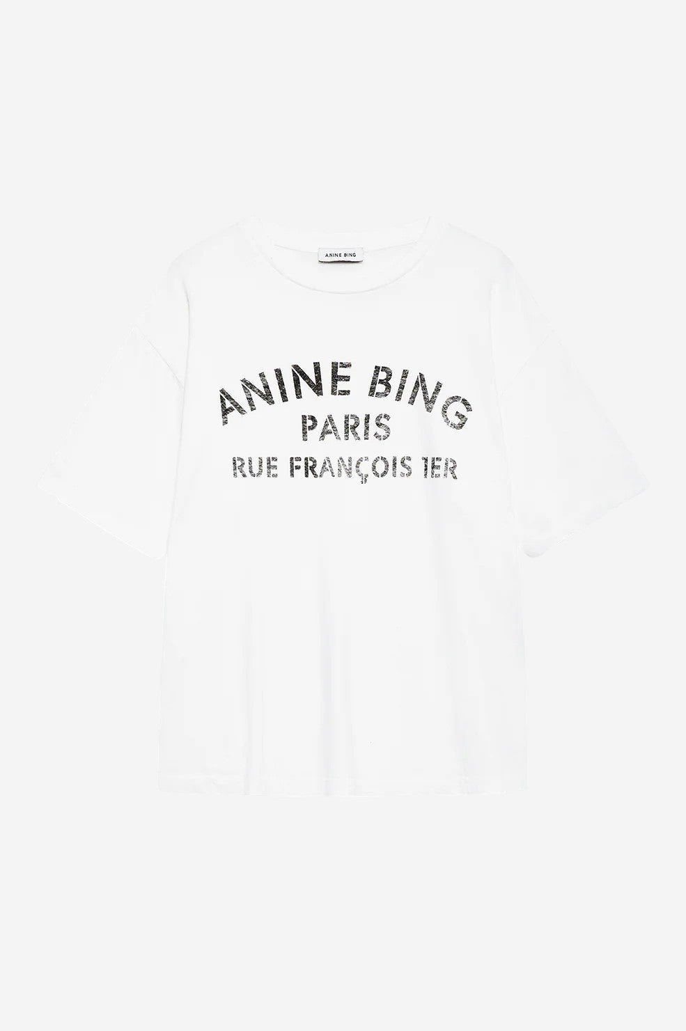 Cohen Tee Paris Stencil - Ivory