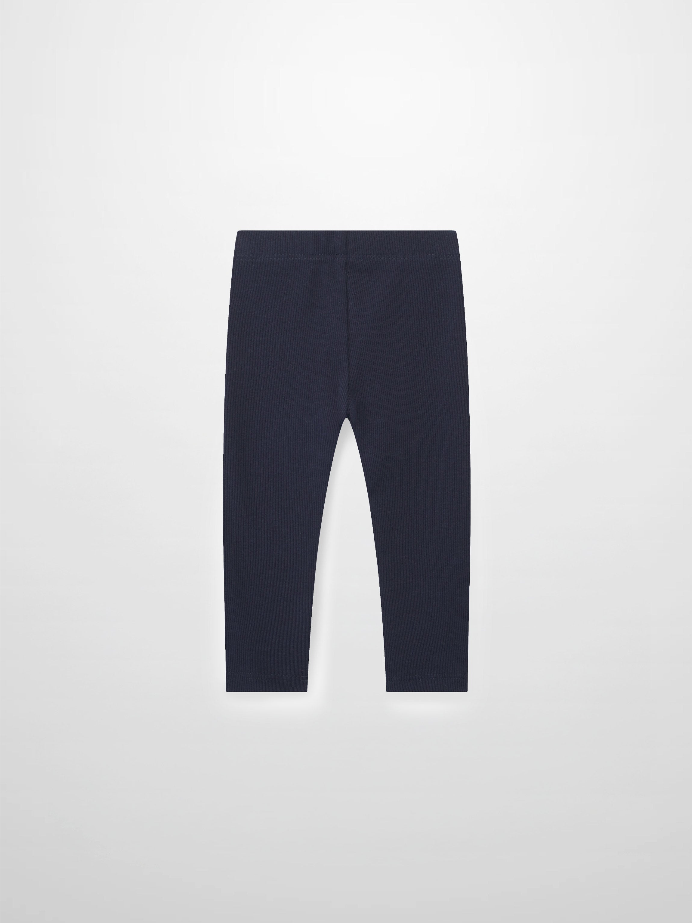Ribbed Legging - Navy