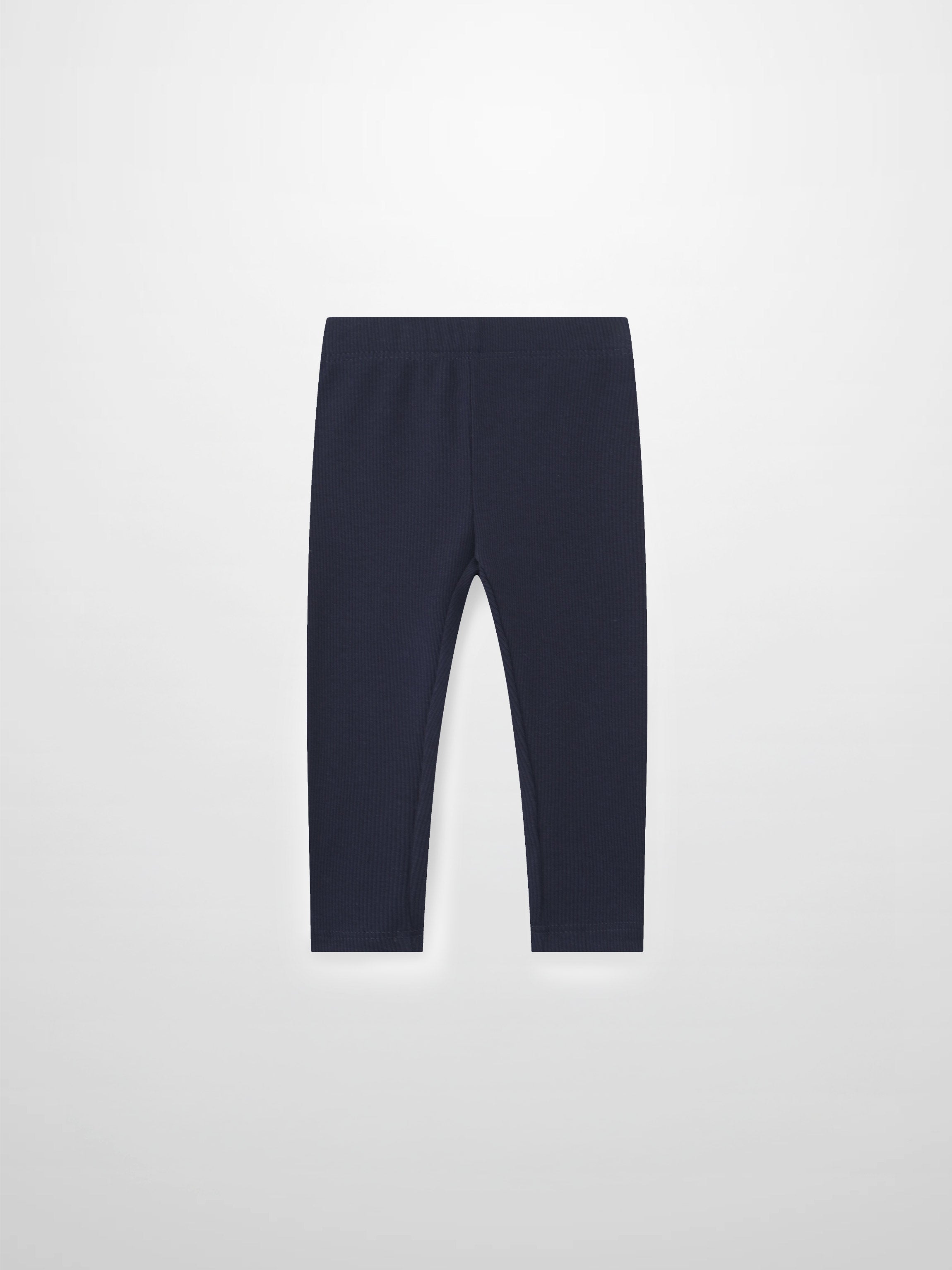 Ribbed Legging - Navy