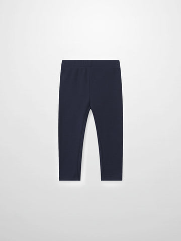 Ribbed Legging - Navy