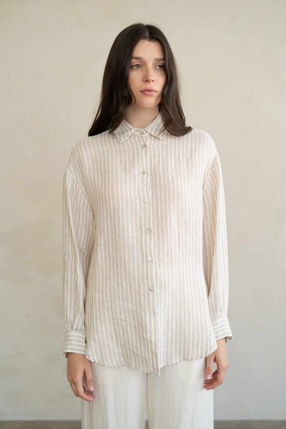 LOLA STRIPED LONGSLEEVE TOP