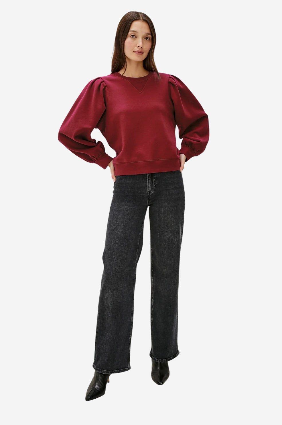 Tiffany Sweatshirt - Merlot