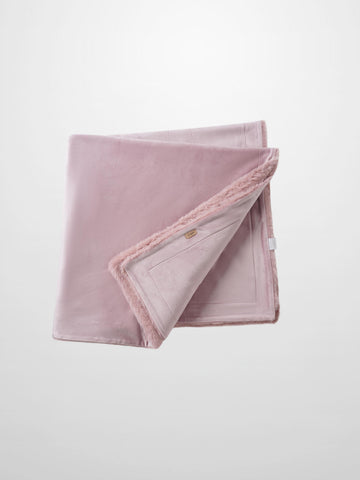 Plush Velour Blanket - Pink