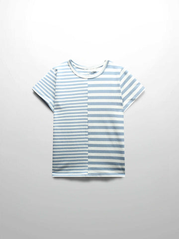 Striped  Boxy T-Shirt