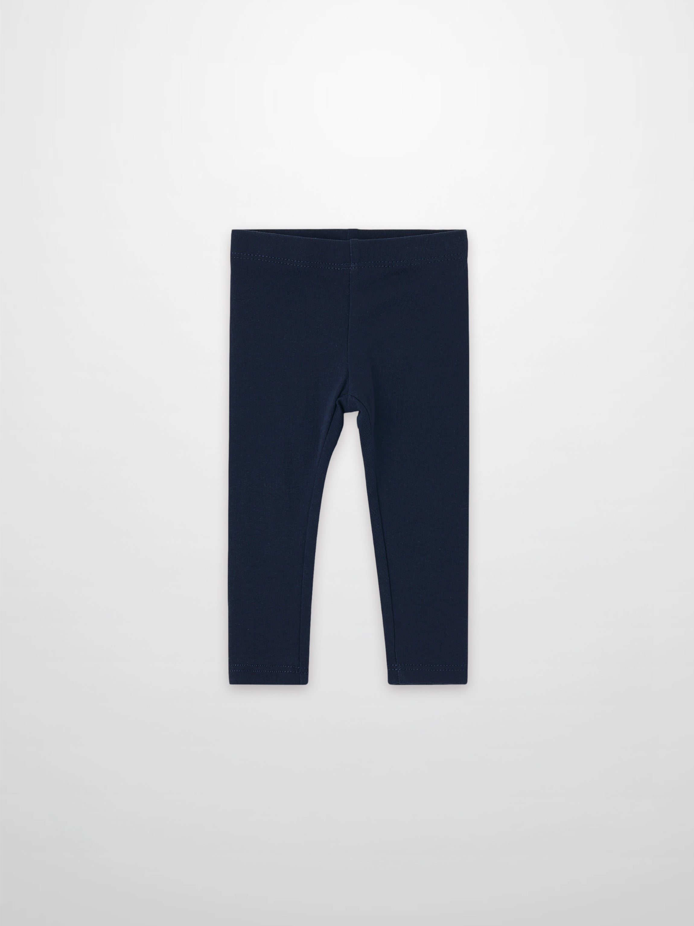 Non Ribbed Leggings - Dark Navy