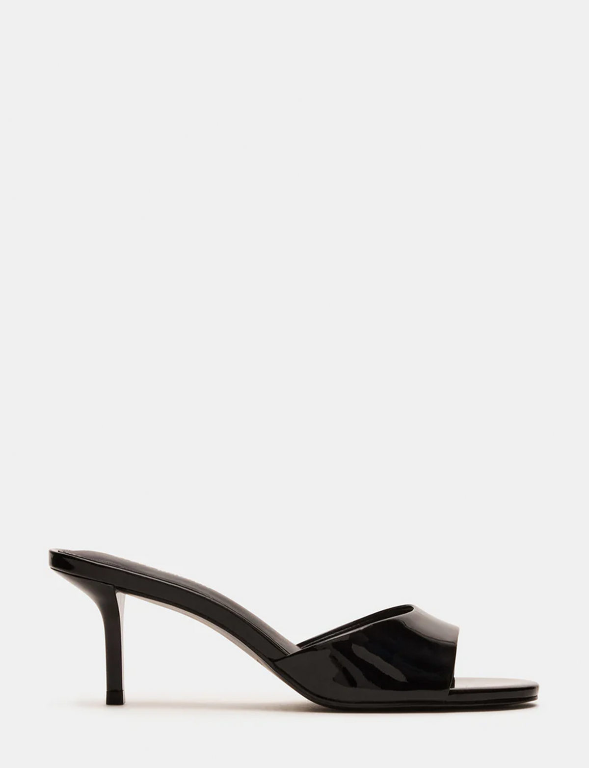 Kendrix Heel, Black Leather