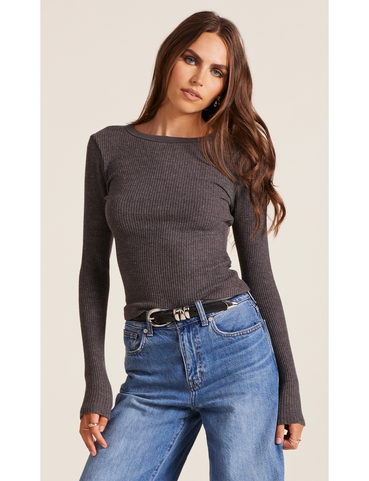 Eli Crew Thermal, Charcoal