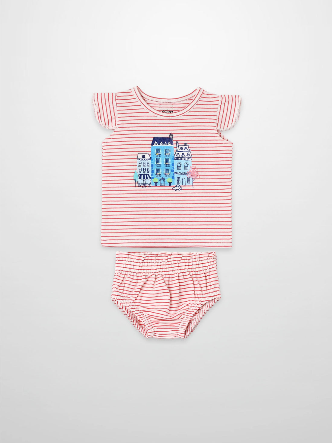 Little Paris Bloomers & Tank Set - Ruffles