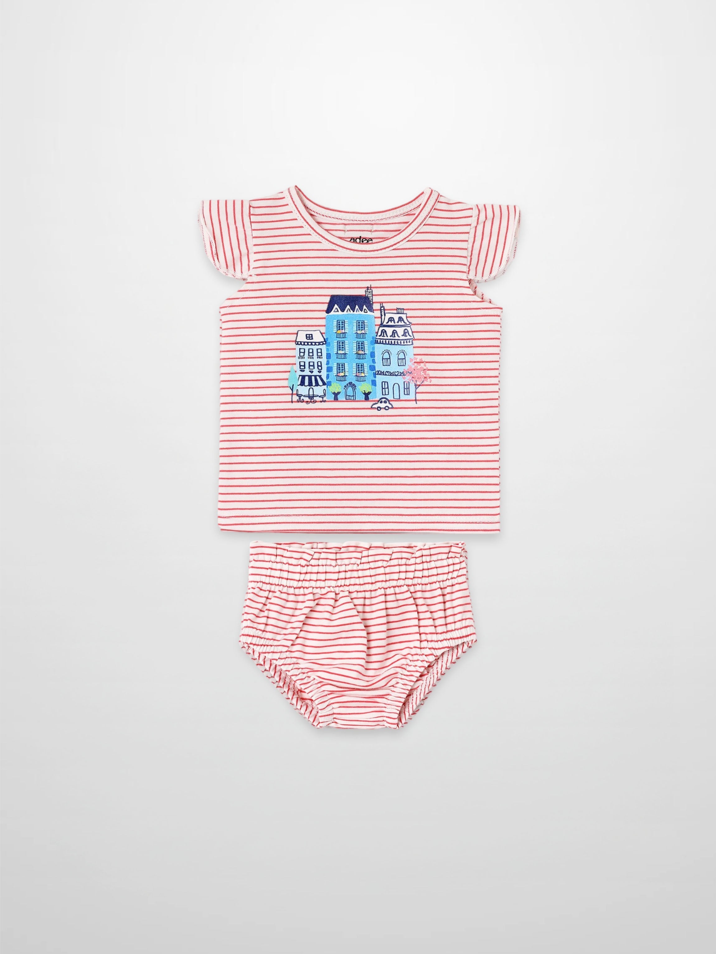 Little Paris Bloomers & Tank Set - Ruffles