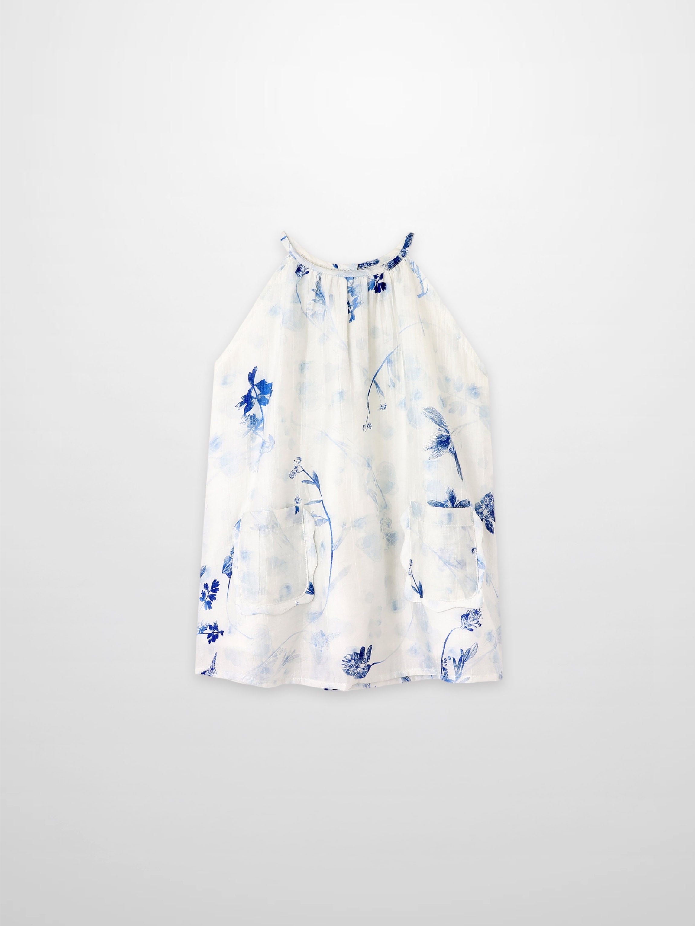Blue Flower Jumper