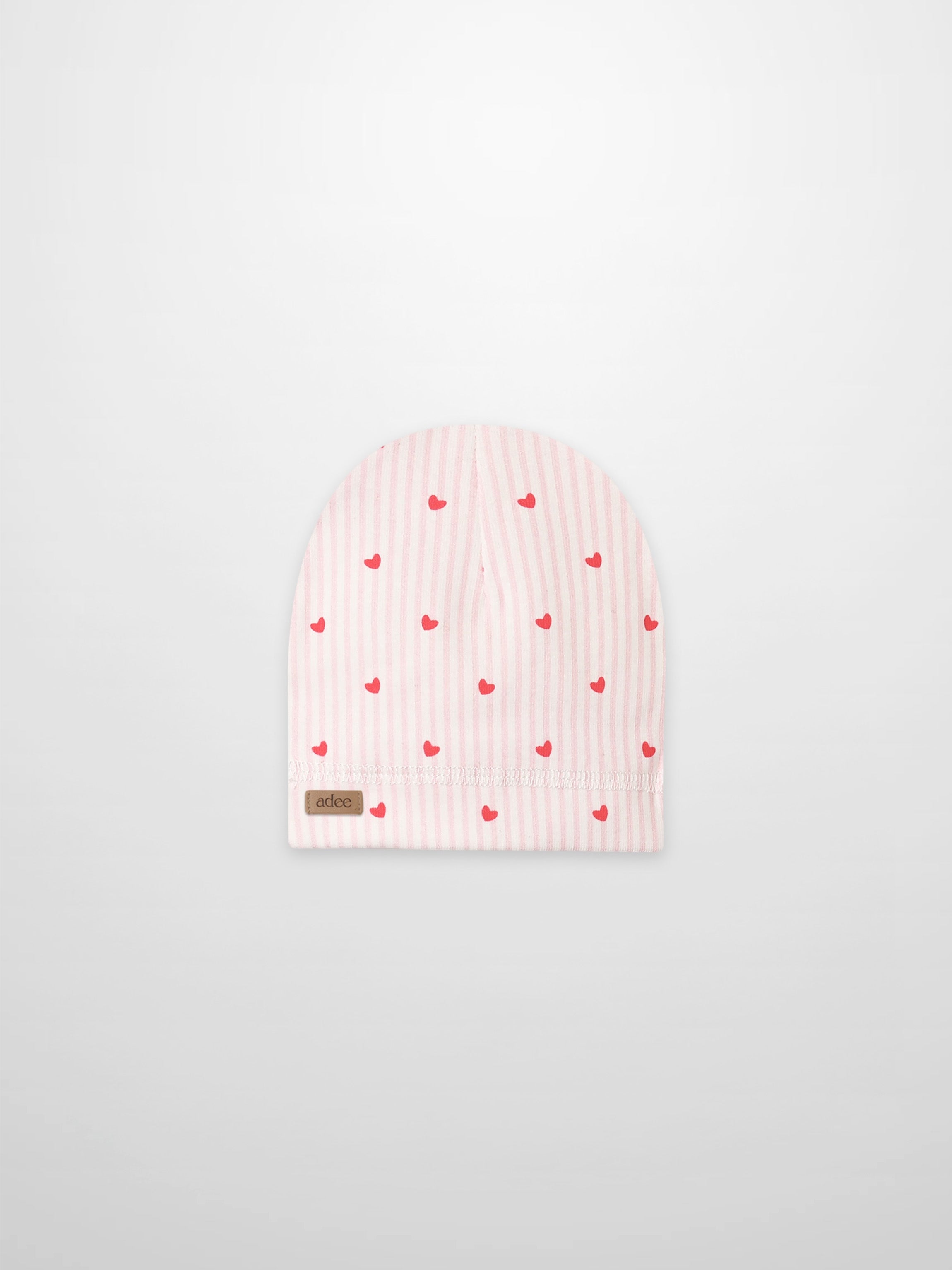 Pink Heart Hat