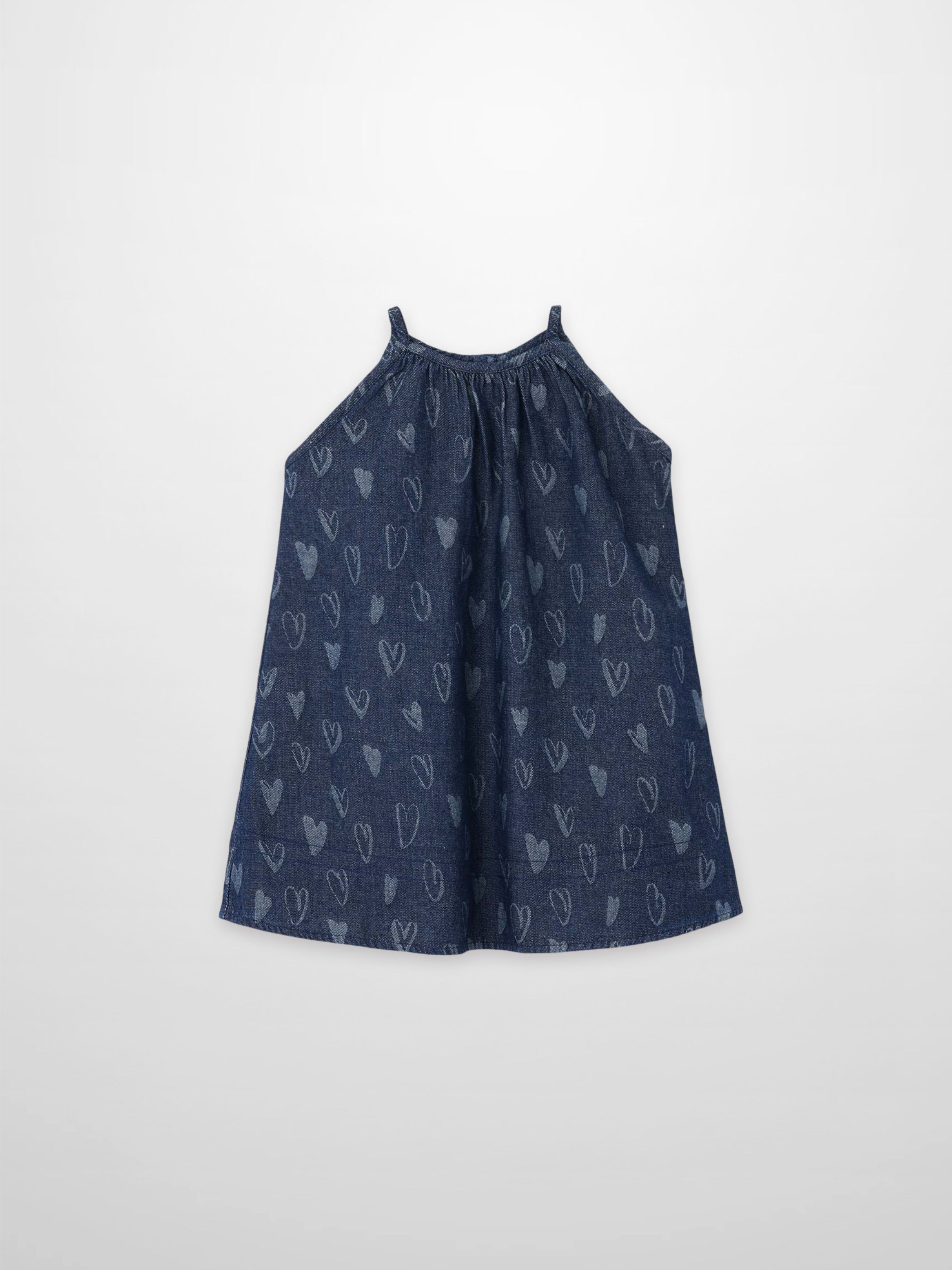 Denim Heart Jumper