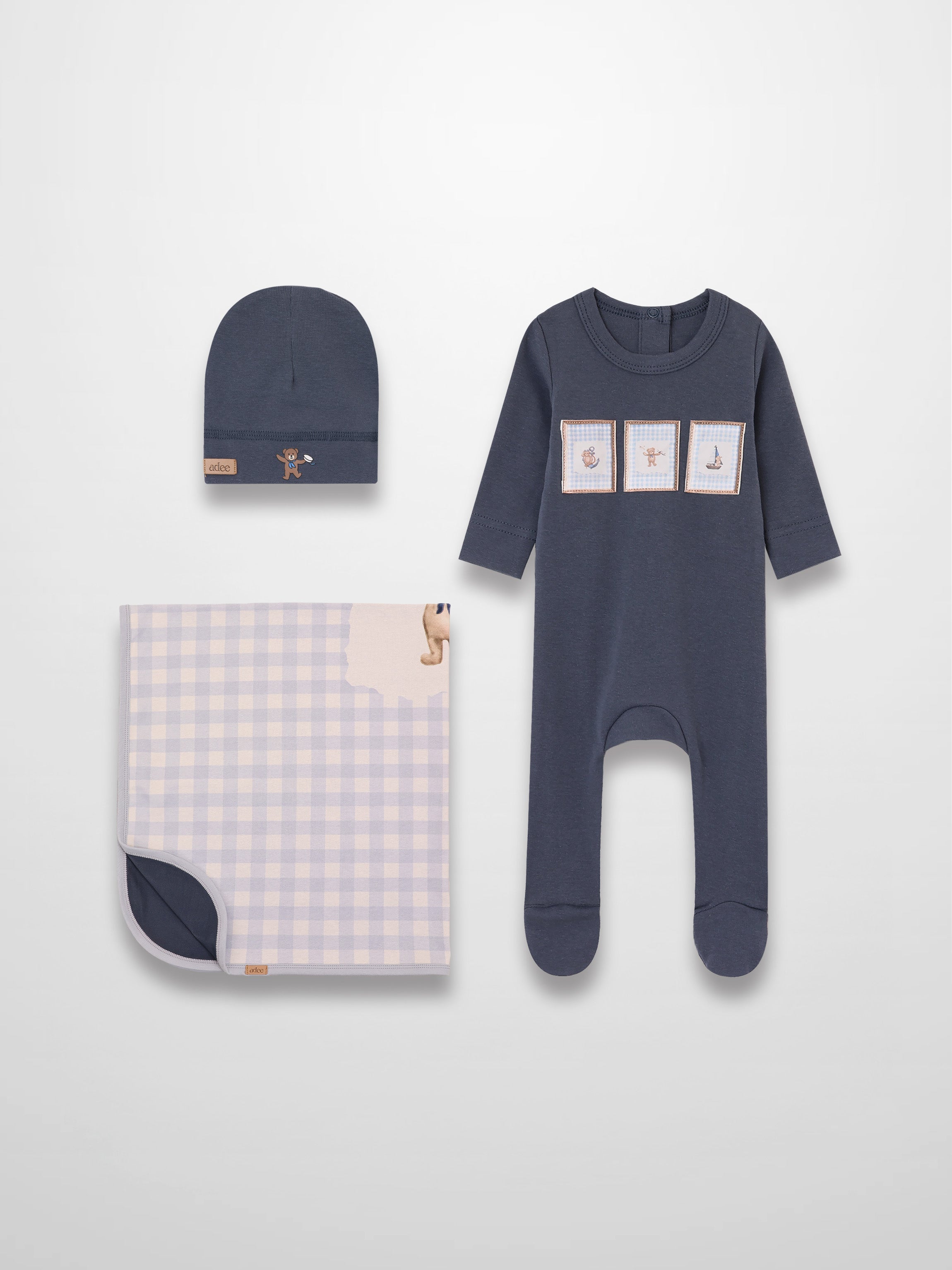 Teddy Frame - Layette Set