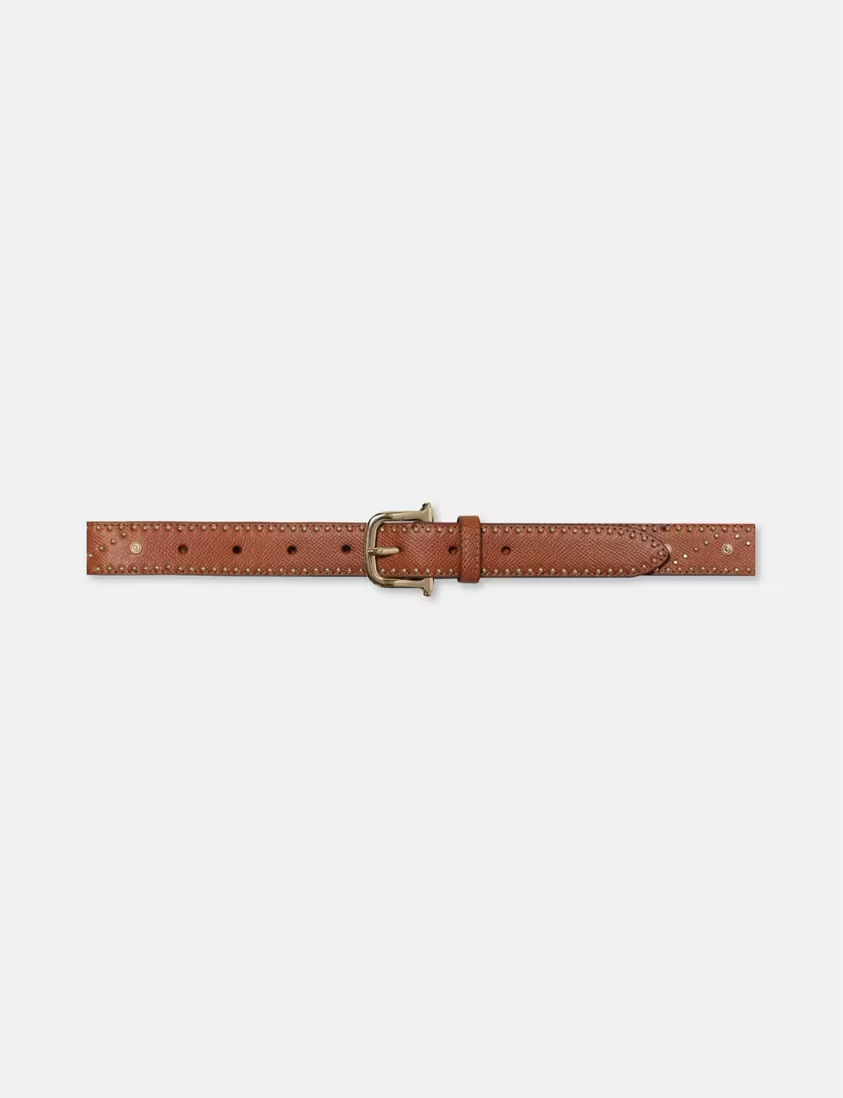 Embellished Belt, Tan