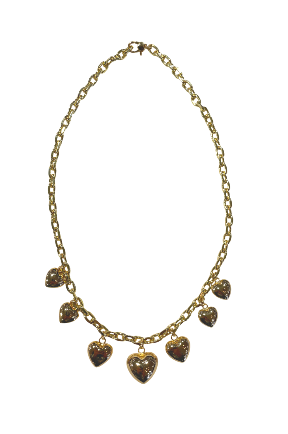 Bubble Heart Necklace - Medium