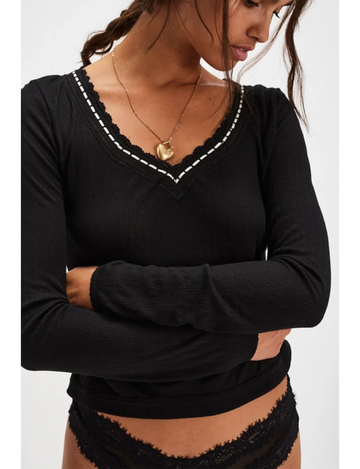 Only You Long Sleeve, Black