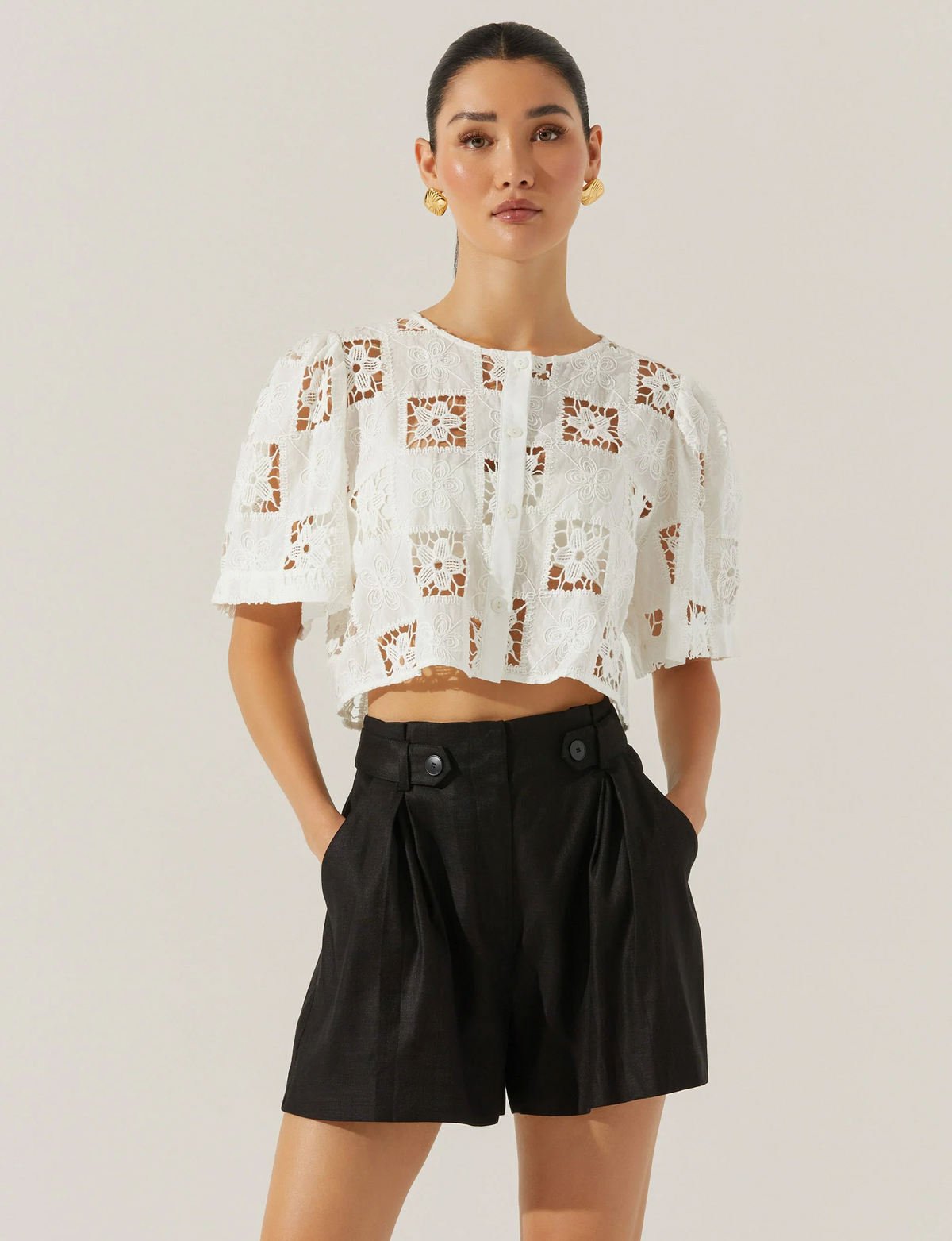 Ollie Shorts, Black