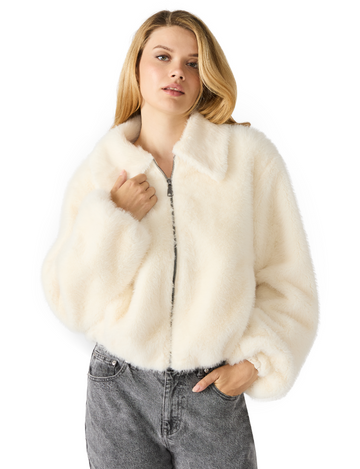 Evanie Coat, Cream