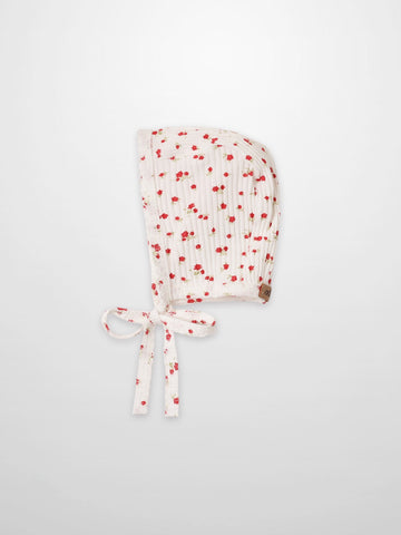 Red Flower Bonnet