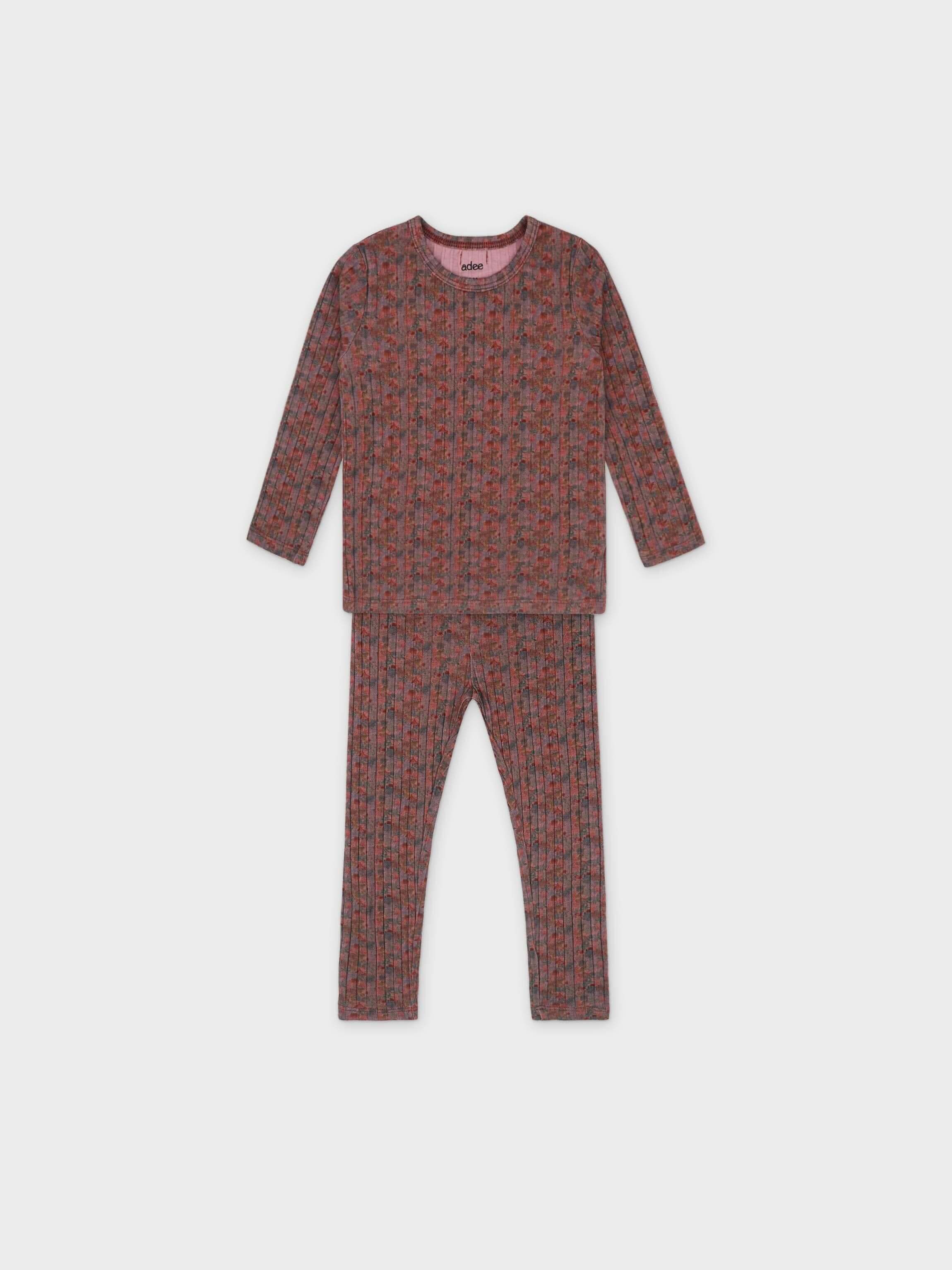 Purple Abstract Pajama