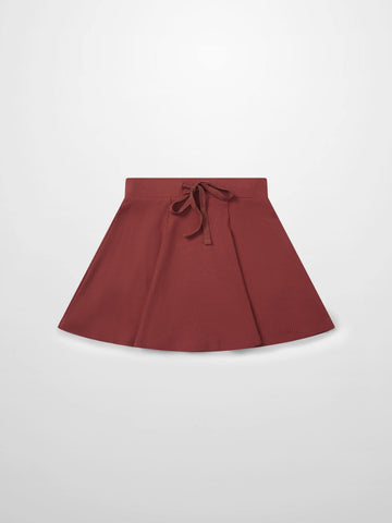 6 Panel Skirt - Rust