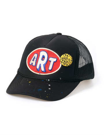 ART Trucker Hat, Black