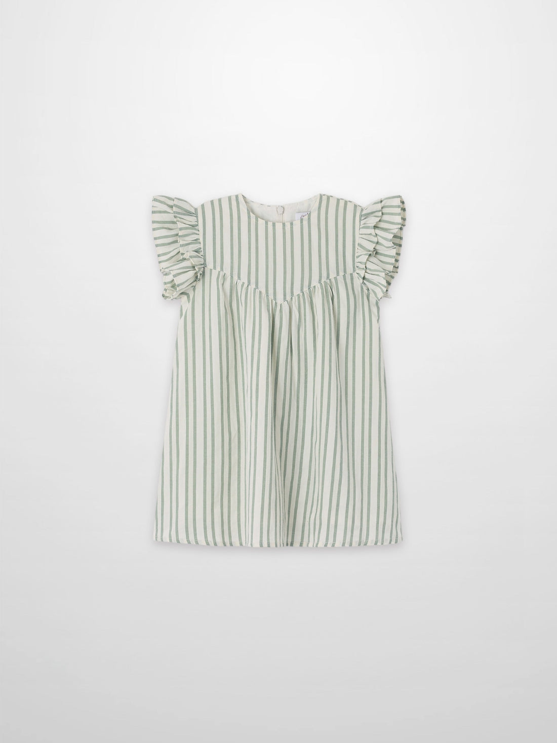 Green Striped Dress