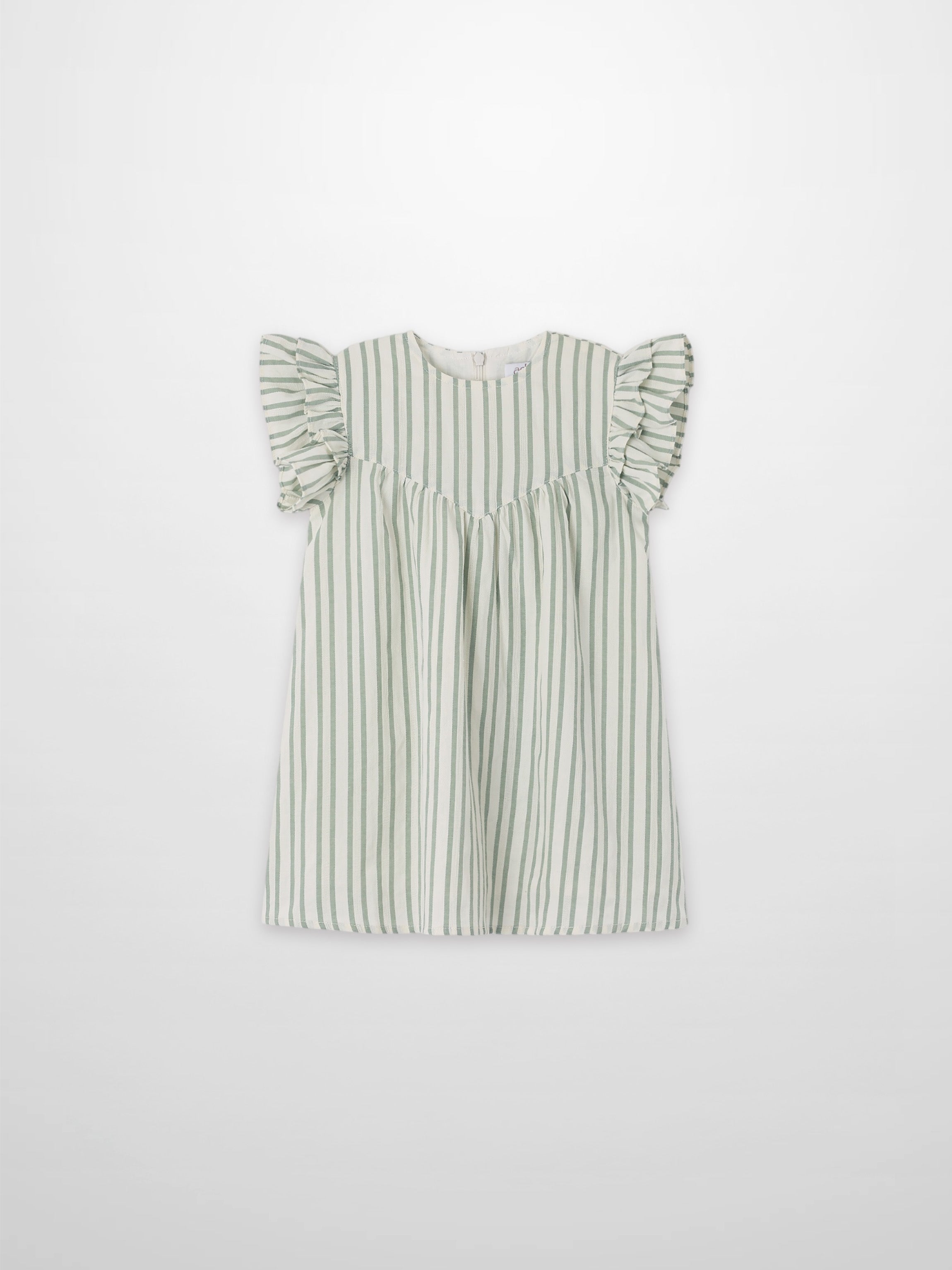 Green Striped Dress