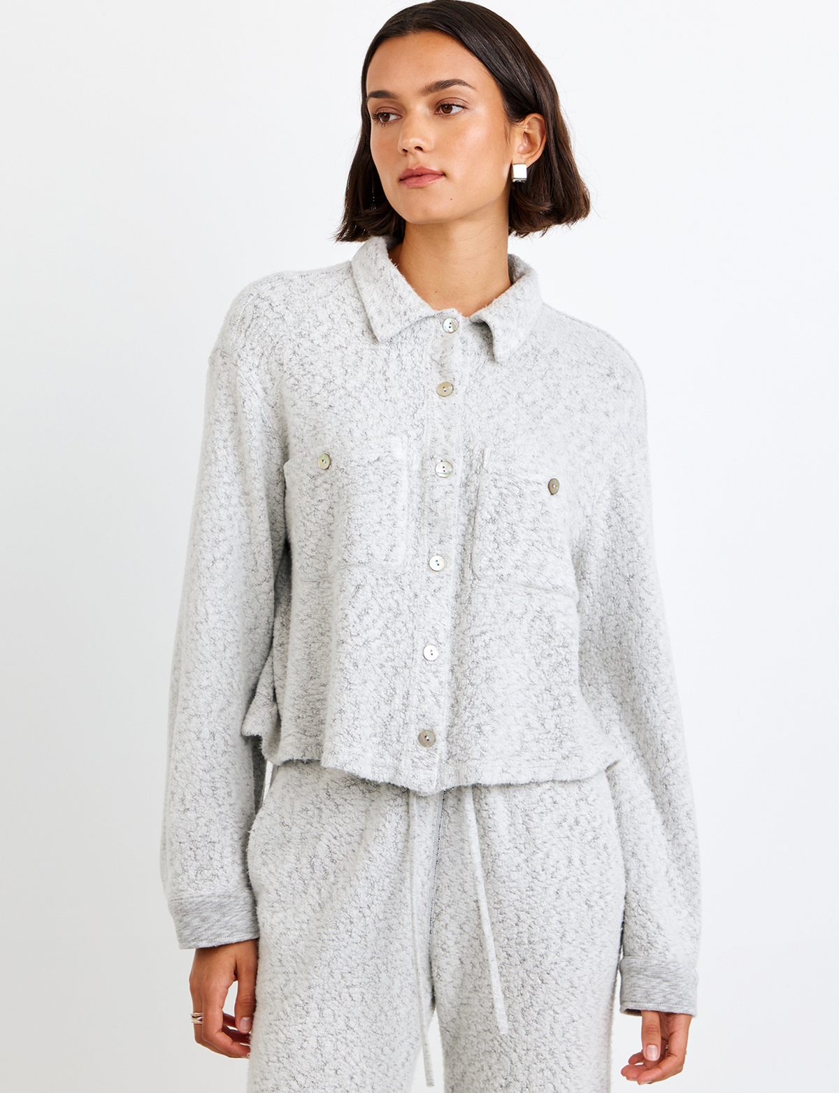 Cozy Button Down, Winter Storm