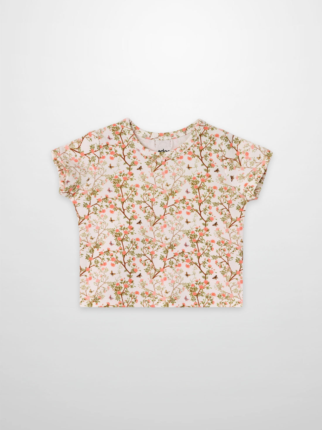 Spring Floral Short Sleeve T-Shirt