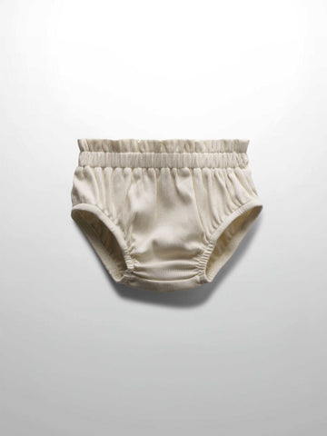 Paper Bag Waist Bloomers-Light Tan