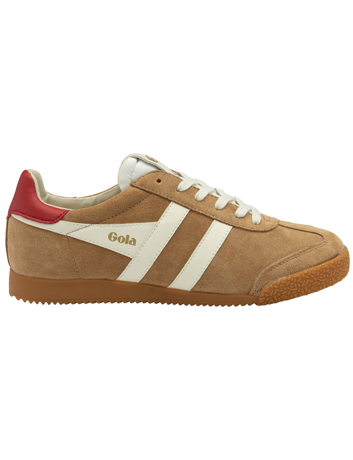 Elan Sneaker, Caramel/White/Red