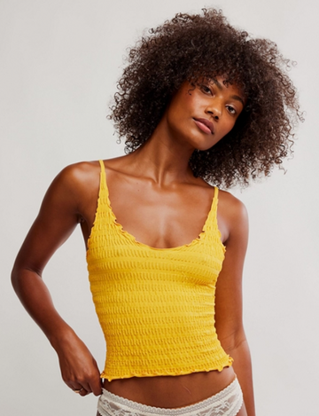 Pucker Up Seamless Cami, Citrus Grove