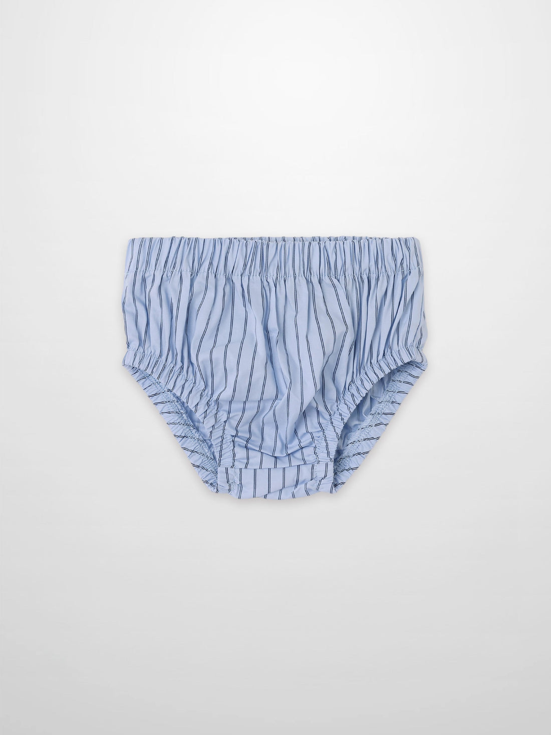 Striped Cotton Bloomers - Blue