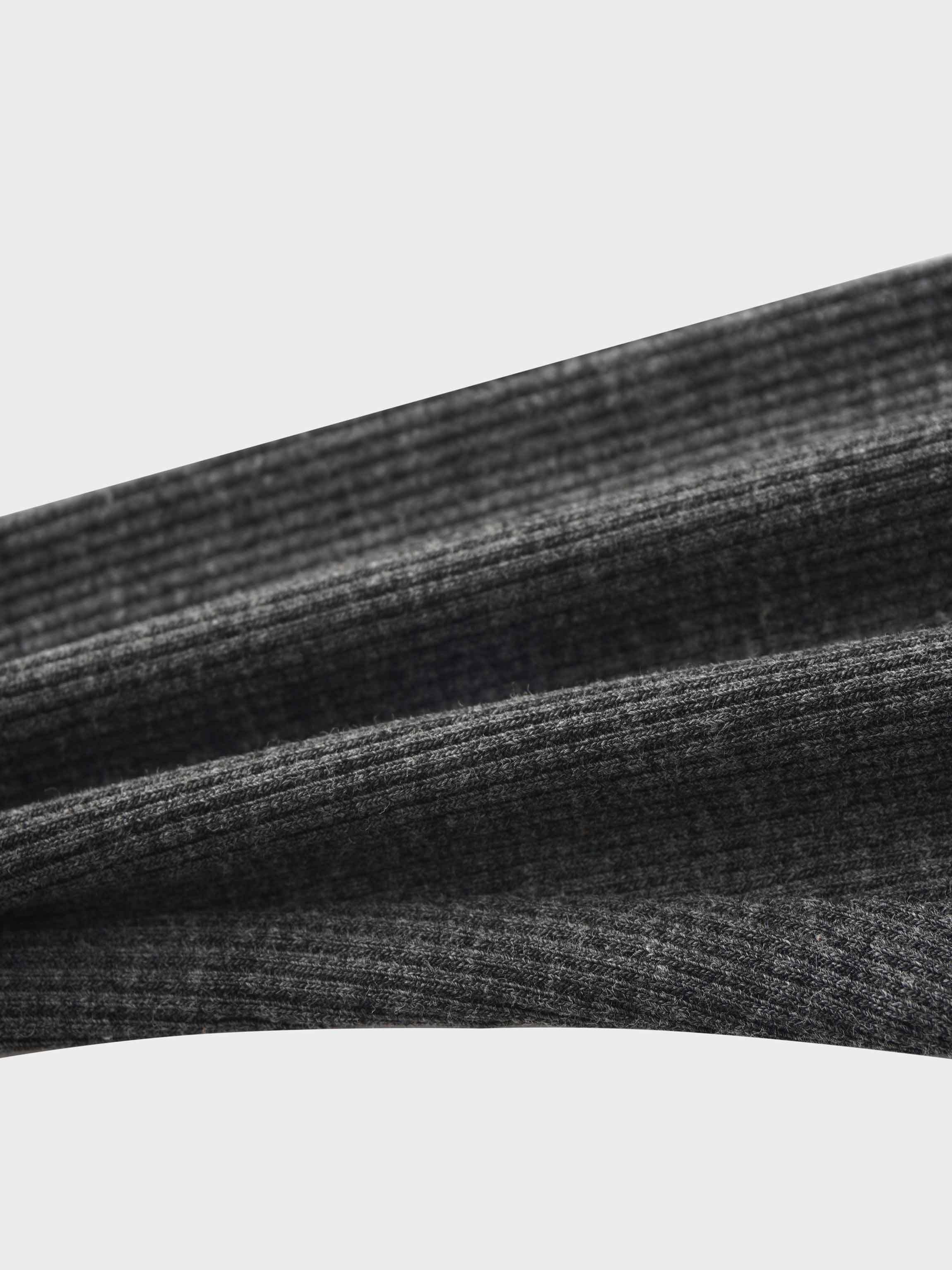 Ribbed Legging-Heather Grey
