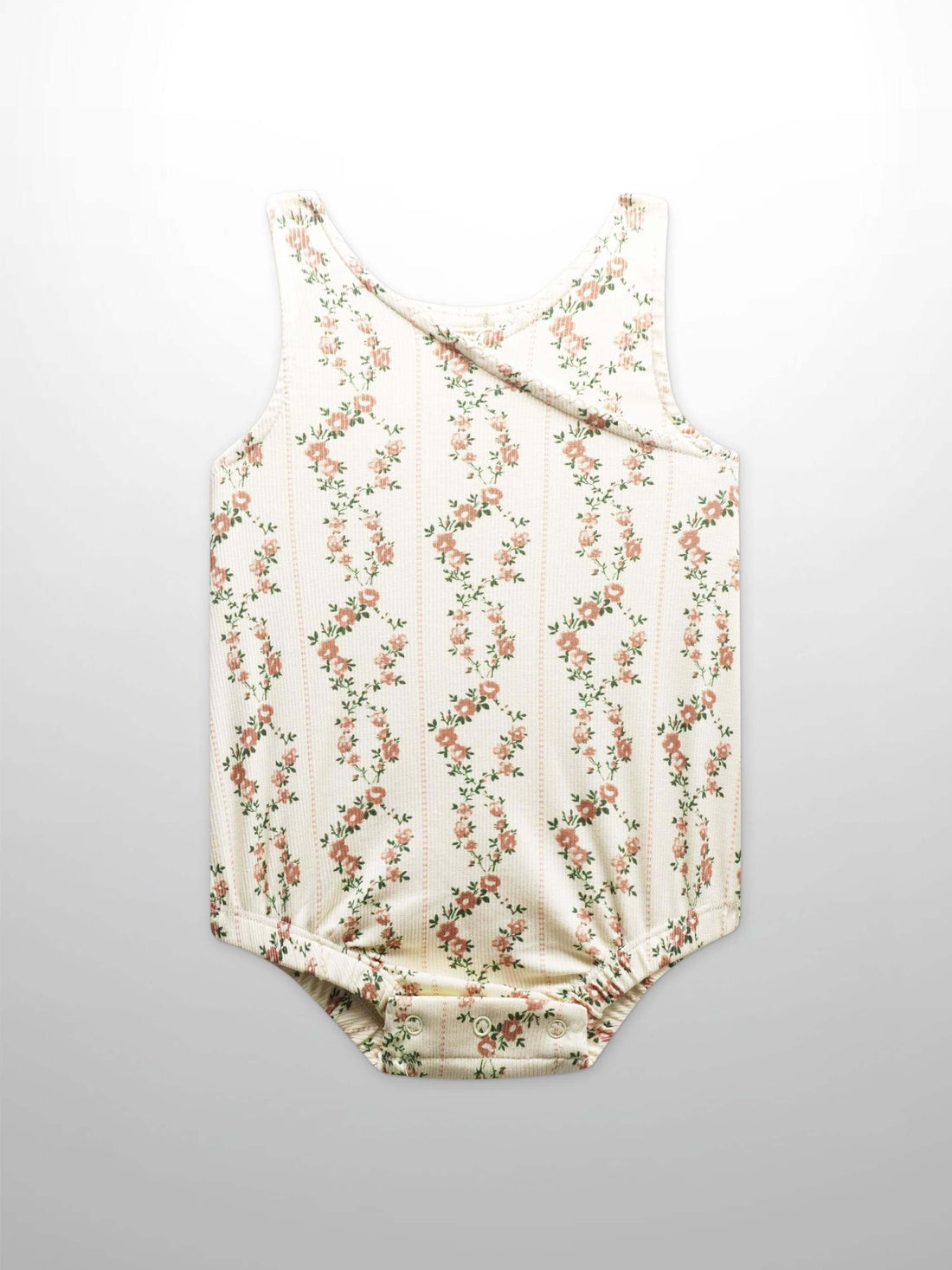 Floral Cascade Romper