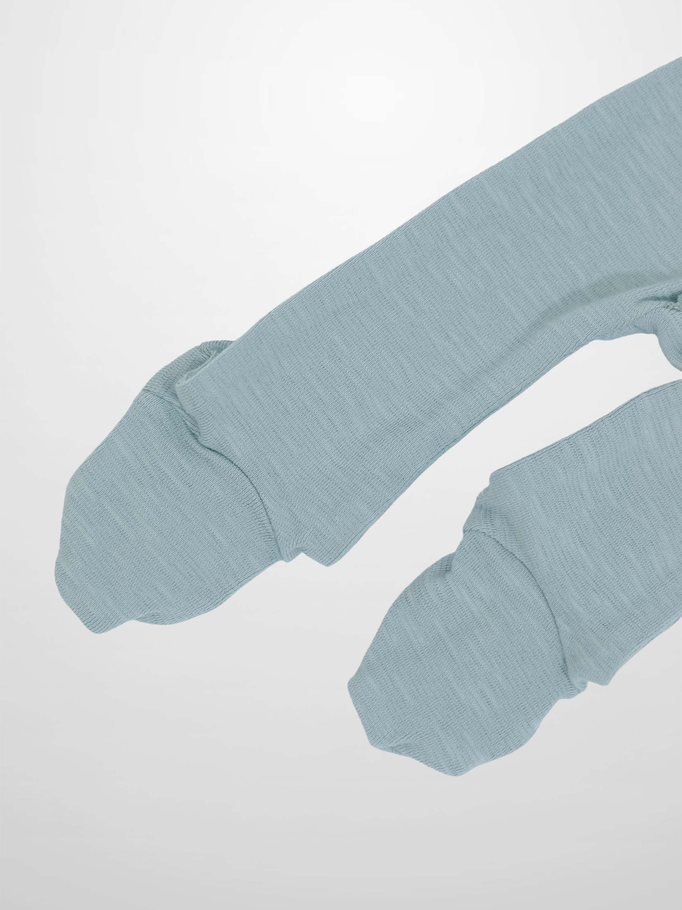 Blue Scalloped Stretchy